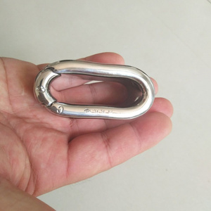 情趣游戏不锈钢扁圆阴囊吊坠蛋蛋拉长铁裆功负重环另类玩具百夫长