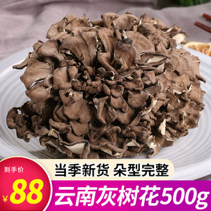 灰树花干货500g野生菌云南特产新鲜舞茸茶栗蘑菌类香菇类蘑菇煲汤