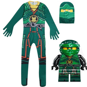 幻影忍者衣服 男孩lego ninjago童装儿童表演cosplay服万圣节女童