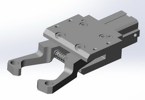 气动手指气动夹手 三维模型 机械设备 非标自动化 3d模型 3d图纸