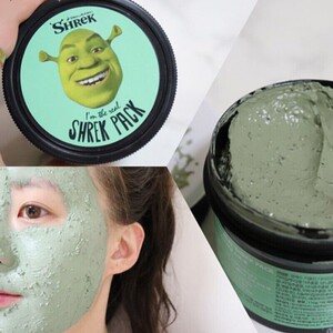 史莱克清洁面膜 韩国史莱克清洁面膜泥膜oliveyoung怪物涂抹式油