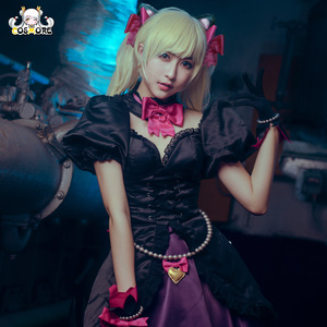 【现货】漫创守望先锋 dva 宋哈娜cos黑猫皮肤 cosplay服装女假发