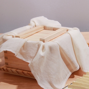 做豆腐用的过滤布纱布食品用厨房布料面料网纱纯棉棉布白沙布