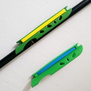 可拆卸式鱼竿活动绕线卡/缠线卡/手竿台钓收线卡/鱼杆卡竿收线卡