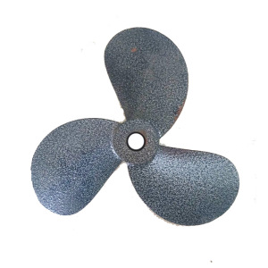 小型汽油渔船船挂机三叶螺旋桨船用船外机推进器挂浆机桨叶船尾机