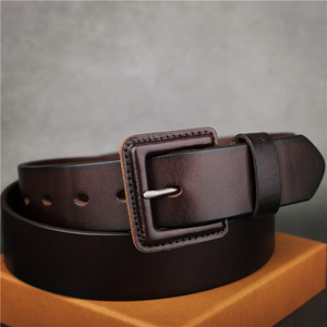接触过敏纯牛皮针扣腰带整张牛皮dm0508endersis英德仕旗舰店109