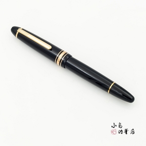 【小鸟出笔】万宝龙 MONTBLANC 146 镀黄金款 M尖 钢笔 最新款