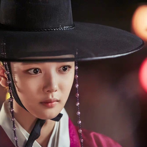 韩服男装大檐帽朝鲜族男人古装帽子斗笠首服头冠黑纱帽