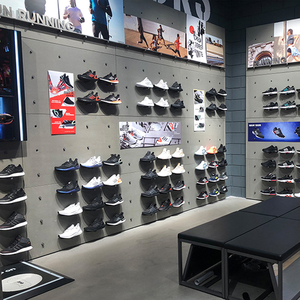 阿迪运动鞋货架鞋展示架店铺装修道具潮牌鞋墙鞋上墙配件户外服装