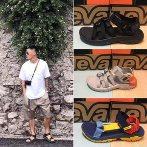 新款日系teva太哇潮拖madness魔术贴余文乐同款凉鞋男户外沙滩鞋