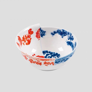 意大利seletti中西合壁系列骨瓷饭碗水果沙拉碗装饰摆件家居礼品