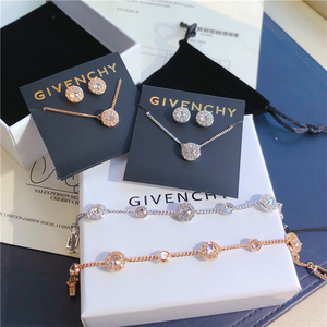 纪梵希手链女givenchy满钻水晶首饰情人节正品双面满天星圣诞礼物