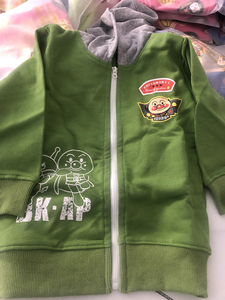 日本面包超人童装春秋款男女童宝宝纯棉长袖卫衣外套