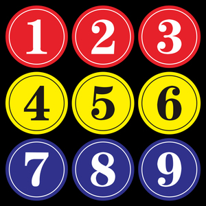 定做数字号码牌编号柜子台球选手比赛舞蹈模特腰牌别针编号数字贴