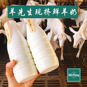 臻牧旗舰店天猫限时抢购】臻牧现挤有机生羊乳纯羊奶高钙新鲜山儿童