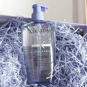 包邮价280卡诗玻尿酸水光耀光凝色晶透洗发水500ml漂染修护