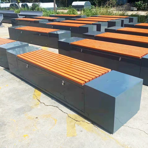 定制户外保洁员工具箱街道环卫休闲椅小区景区市政清洁工具存放箱