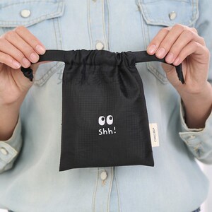 便携防晒衣收纳袋小物品束口袋抽绳小布袋ins分装脏衣服鞋袋子