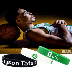 凯尔特人塔图姆0号手环NBA篮球运动手环獭兔夜光手腕带Tatum手环