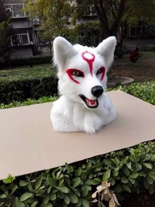 专业定制高端兽装野兽装毛毛装fursuit写实萌系兽头狼头