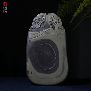 国家非遗易水砚台《知音》 老坑原石端砚歙砚高档书法礼品专用砚