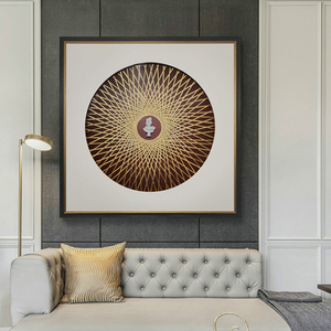 后现代轻奢立体实物画古典石膏像组合画客厅书房餐厅玄关背景墙画