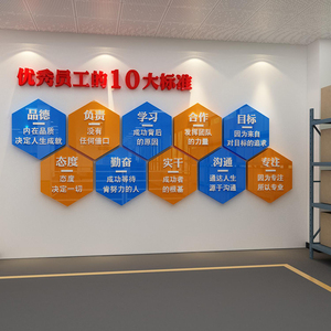 工厂生产车间标语墙贴画办公室装饰企业文化公司励志宣传服务理念