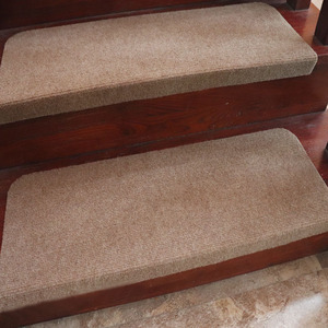 楼梯踏步垫免胶自粘防滑垫实木纯色台阶贴家用室内地毯满铺保护垫