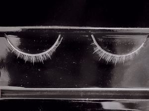 『rain雨轩』鹤丸南极石五条悟万用白色假睫毛下睫毛 cosplay