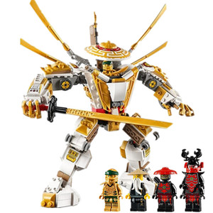 乐高幻影忍者71702劳埃德黄金机甲光明神殿男孩拼装积木益智玩具