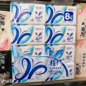 鸿瑞商贸行淘宝程门抽纸尚品可湿水系列588型号8