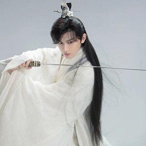 琉璃古装禹司凤成毅同款戏服白色男款汉服神仙侠客服饰定制cos