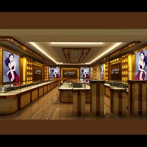传媒,广电 广告,展览器材 展示柜 珠宝柜台首饰店展示柜