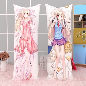 艾若可樱花庄的宠物女孩椎名真白等身抱枕diy动漫周边全身长抱枕