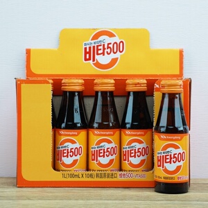 韩国进口jennie维他500韩畅维他命补充vc维生素提神苹果味饮料5人付款