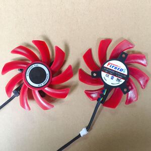 讯景/xfx rx 560d 470 480 570 580 黑狼版 战狼版 通用显卡风扇