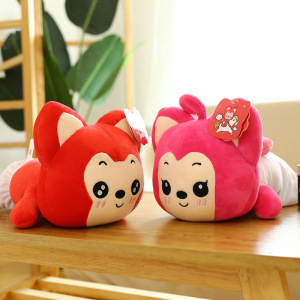 新款阿狸玩偶公仔毛绒玩具趴姿阿狸儿童生日礼物卡通抱枕