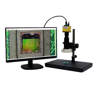 HDMI高清视频显微镜全套CCD工业相机自动曝光白平衡拍照录像测量