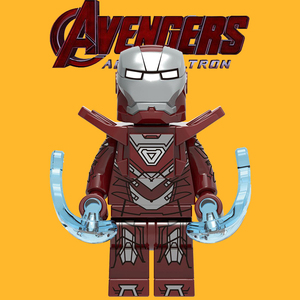 乐高 超级英雄 人仔 拼彻包 mk33 sh232 钢铁侠 50029460人付款495