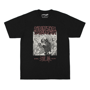 Septic Death T恤 Burial Mai So 朋克硬核美式短袖圆领T-Shirt