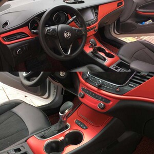 别克威朗专用改装内饰贴纸中控台排挡档位门控改色装饰碳纤维贴膜