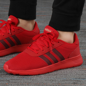 adidas阿迪达斯男鞋2021秋新年款运动鞋网面透气红色跑步鞋fw5903