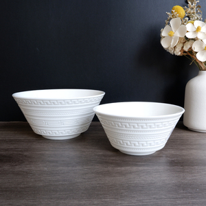 现货正品wedgwood intaglio白玉浮雕骨瓷汤碗米饭碗色拉碗麦片碗