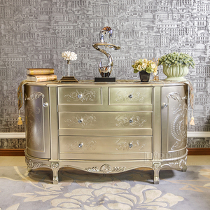 欧式入户玄关柜客厅隔断柜餐边柜子奢华美式进门鞋柜装饰门厅柜