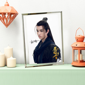 80a1730460291淘宝敖子逸签名照 敖子逸时尚周边礼品亲签保真非印刷