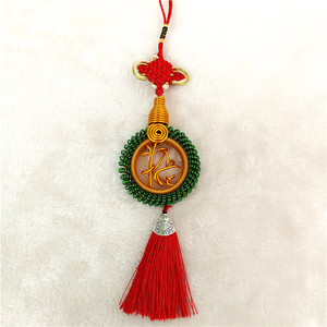 【福字挂件】铝线手工艺品特色中国风车载家居摆设福挂件