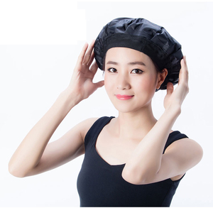 韩国进口微波不插电加热帽头发发膜护理染发帽焗油蒸发帽安全家用