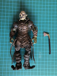 正版散货 toybiz 魔戒 指环王 人偶 艾辛格 哥布林 盔甲兽人  6寸