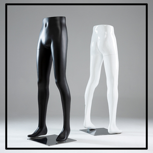 裤模道具 下半身男模特道具男裤子模特道具半身假人体模特展示架
