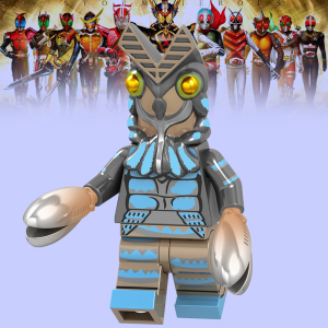 动漫初代咸蛋超人大战怪兽反派xl041巴尔坦星人积木人仔兼容乐高